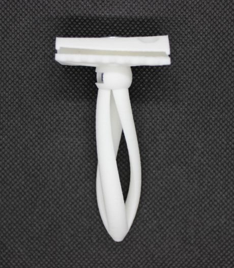 3d_printed_safety_razor_top_view