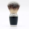 Synthetic Silver Tip Brush With Metal Handle