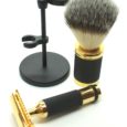 Bronze & Black Safety Razor Set