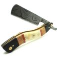 The “Scimitar” – Damascus Steel Straight Razor