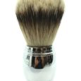 Silvertip Badger Hair Shaving Brush + Metal Alloy Handle